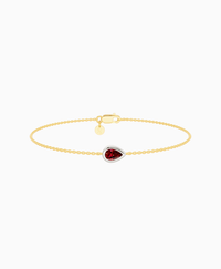 Pigeon Blood Lab Ruby / Pear (EW) / 0.3ct / 16.5cm