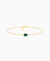 Zambian Lab Emerald / Pear (EW) / 0.3ct / 16.5cm
