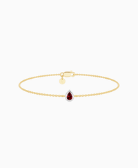 Pigeon Blood Lab Ruby / Pear (NS) / 0.15ct / 16.5cm