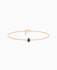 Royal Blue Lab Sapphire / Pear (NS) / 0.15ct / 16.5cm