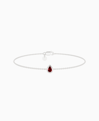 Pigeon Blood Lab Ruby / Pear (NS) / 0.15ct / 16.5cm