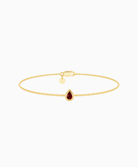 Pigeon Blood Lab Ruby / Pear (NS) / 0.15ct / 16.5cm
