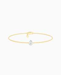 White Lab Diamond / Pear (NS) / 0.15ct / 16.5cm
