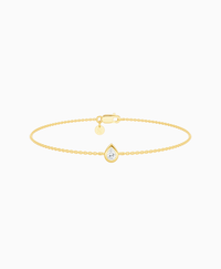 White Lab Diamond / Pear (NS) / 0.15ct / 16.5cm