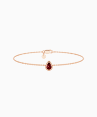 Pigeon Blood Lab Ruby / Pear (NS) / 0.3ct / 16.5cm