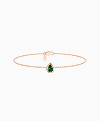 Zambian Lab Emerald / Pear (NS) / 0.3ct / 16.5cm