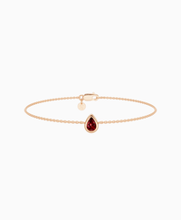 Pigeon Blood Lab Ruby / Pear (NS) / 0.3ct / 16.5cm