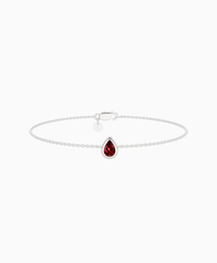 Pigeon Blood Lab Ruby / Pear (NS) / 0.3ct / 16.5cm