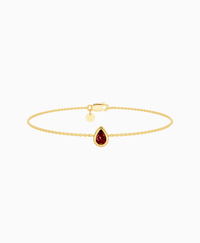 Pigeon Blood Lab Ruby / Pear (NS) / 0.3ct / 16.5cm