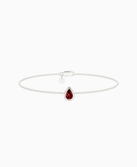 Pigeon Blood Lab Ruby / Pear (NS) / 0.3ct / 16.5cm