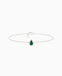 Zambian Lab Emerald / Pear (NS) / 0.3ct / 16.5cm