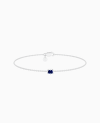 Royal Blue Lab Sapphire / Emerald (EW) / 0.15ct / 16.5cm