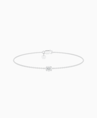 White Lab Diamond / Emerald (EW) / 0.15ct / 16.5cm