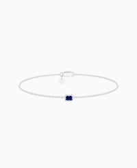 Royal Blue Lab Sapphire / Emerald (EW) / 0.15ct / 16.5cm