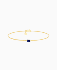 Royal Blue Lab Sapphire / Emerald (EW) / 0.15ct / 16.5cm