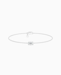 White Lab Diamond / Emerald (EW) / 0.3ct / 16.5cm