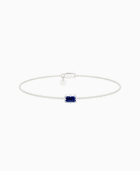 Royal Blue Lab Sapphire / Emerald (EW) / 0.3ct / 16.5cm