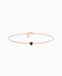 Pigeon Blood Lab Ruby / Heart (NS) / 0.15ct / 16.5cm