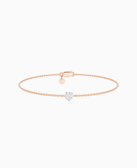 White Lab Diamond / Heart (NS) / 0.15ct / 16.5cm