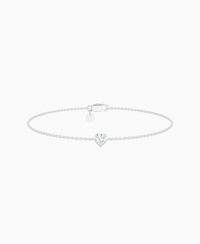 White Lab Diamond / Heart (NS) / 0.15ct / 16.5cm