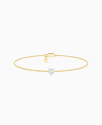 White Lab Diamond / Heart (NS) / 0.15ct / 16.5cm