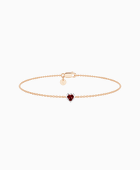 Pigeon Blood Lab Ruby / Heart (NS) / 0.15ct / 16.5cm