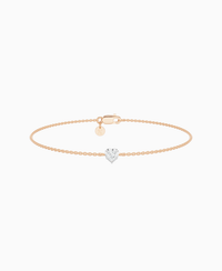 White Lab Diamond / Heart (NS) / 0.15ct / 16.5cm