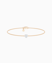 White Lab Diamond / Heart (NS) / 0.15ct / 16.5cm