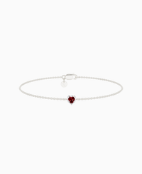 Pigeon Blood Lab Ruby / Heart (NS) / 0.15ct / 16.5cm