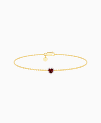 Georgian Solitaire Bracelet - 18K Yellow Gold