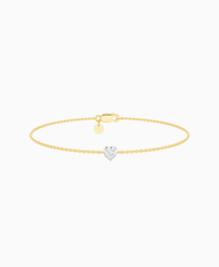White Lab Diamond / Heart (NS) / 0.15ct / 16.5cm
