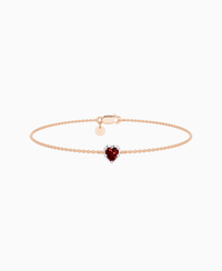 Pigeon Blood Lab Ruby / Heart (NS) / 0.3ct / 16.5cm