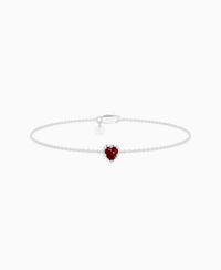 Pigeon Blood Lab Ruby / Heart (NS) / 0.3ct / 16.5cm
