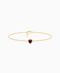 Pigeon Blood Lab Ruby / Heart (NS) / 0.3ct / 16.5cm