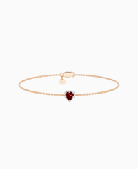 Pigeon Blood Lab Ruby / Heart (NS) / 0.3ct / 16.5cm