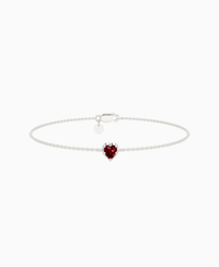 Pigeon Blood Lab Ruby / Heart (NS) / 0.3ct / 16.5cm