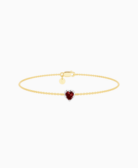 Pigeon Blood Lab Ruby / Heart (NS) / 0.3ct / 16.5cm