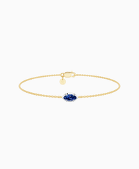 Royal Blue Lab Sapphire / Marquise (EW) / 0.3ct / 16.5cm