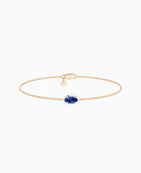Royal Blue Lab Sapphire / Marquise (EW) / 0.3ct / 16.5cm
