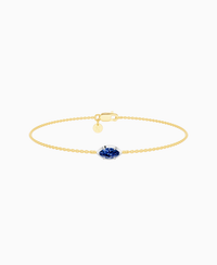 Royal Blue Lab Sapphire / Marquise (EW) / 0.3ct / 16.5cm