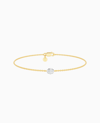 White Lab Diamond / Oval (EW) / 0.15ct / 16.5cm