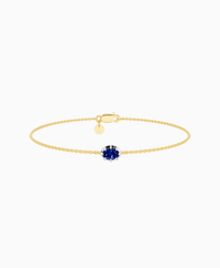 Royal Blue Lab Sapphire / Oval (EW) / 0.3ct / 16.5cm