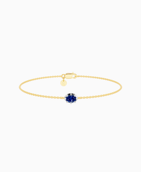 Royal Blue Lab Sapphire / Oval (EW) / 0.3ct / 16.5cm