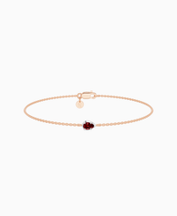 Pigeon Blood Lab Ruby / Pear (EW) / 0.15ct / 16.5cm