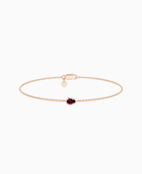Pigeon Blood Lab Ruby / Pear (EW) / 0.15ct / 16.5cm