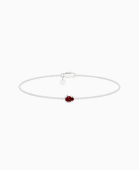 Pigeon Blood Lab Ruby / Pear (EW) / 0.15ct / 16.5cm