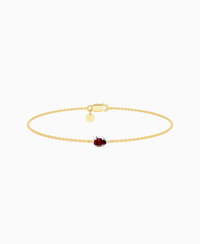 Pigeon Blood Lab Ruby / Pear (EW) / 0.15ct / 16.5cm