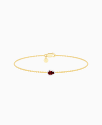 Pigeon Blood Lab Ruby / Pear (EW) / 0.15ct / 16.5cm