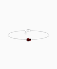 Pigeon Blood Lab Ruby / Pear (EW) / 0.3ct / 16.5cm