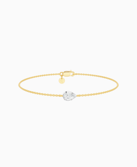 White Lab Diamond / Pear (EW) / 0.3ct / 16.5cm